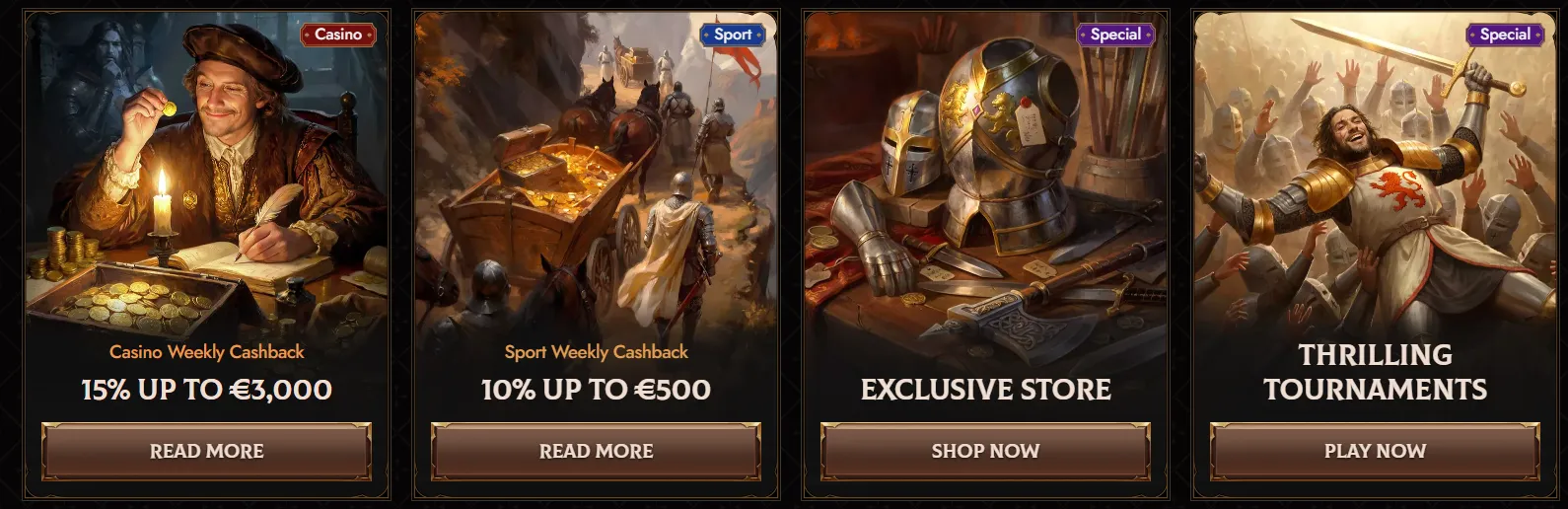 Crusado Casino bonus programme